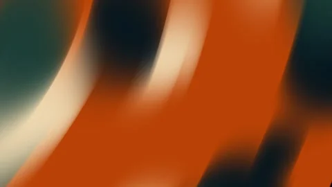 Abstract color patterns in blurred orange beige green and black Stock Footage 325072059