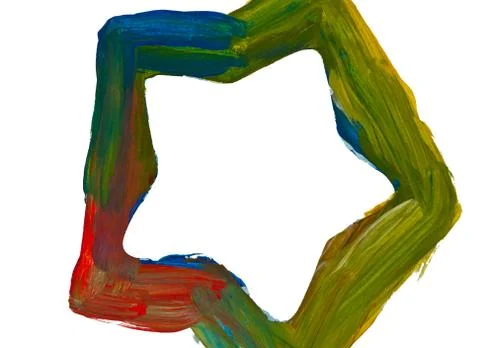 Abstract color Stockfoto's