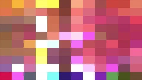 Abstract color pixel block background illustration New holiday universal Stockillustratie
