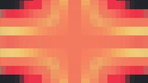 Abstract color pixel block background illustration New holiday universal イラスト素材
