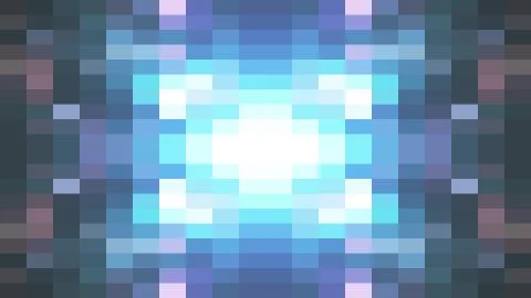 Abstract color pixel block background illustration New holiday universal Illustrazione stock