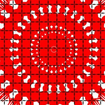 Abstract color rays and ring . Stock Illustration