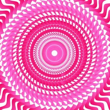 Abstract color rays and ring . Illustrazione stock