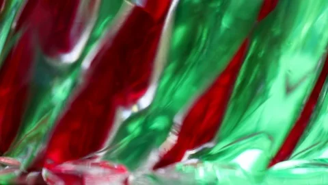 Abstract color reflection on glass surface Stock Footage 122151894