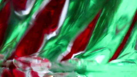 Abstract color reflection on glass surface Stock Footage 122171511