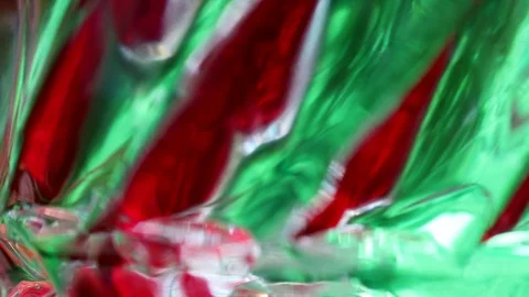 Abstract color reflection on glass surface Stock Footage 122197838