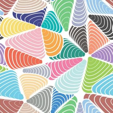 Abstract color seamless pattern. Illustration