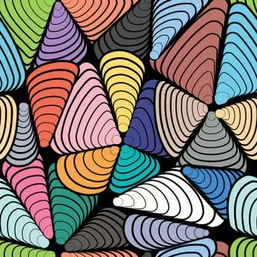 Abstract color seamless pattern. Illustration