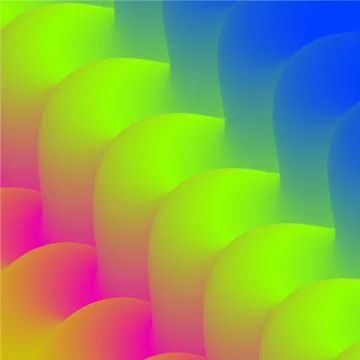 Abstract color shape. Creative modern cover template. Vector illustration Stock Illustration