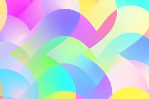 Abstract color shape. Creative modern cover template. Vector illustration Stock Illustration