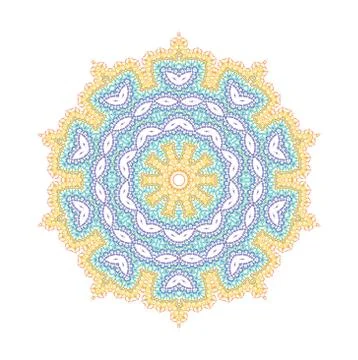 Abstract color shape Stock Illustration