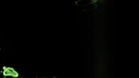 Abstract Color Shift Light Trails. Futuristic Video Video stock 304472090