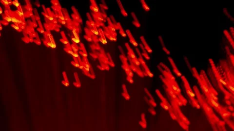 Abstract Color Shift Light Trails. Futuristic Video Stock Footage 304472118