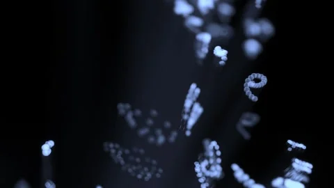 Abstract Color Shift Light Trails. Futuristic Video Stock Footage 304472119