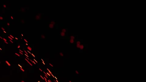 Abstract Color Shift Light Trails. Futuristic Video Stock Footage 304472871