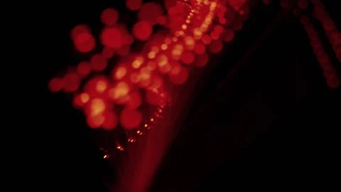 Abstract Color Shift Light Trails. Futuristic Video Stock Footage 304472873