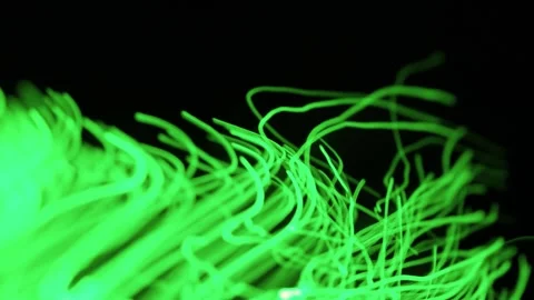 Abstract Color Shift Light Trails. Futuristic Video Stock Footage 304473667