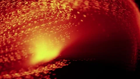 Abstract Color Shift Light Trails. Futuristic Video Stock Footage 304473813