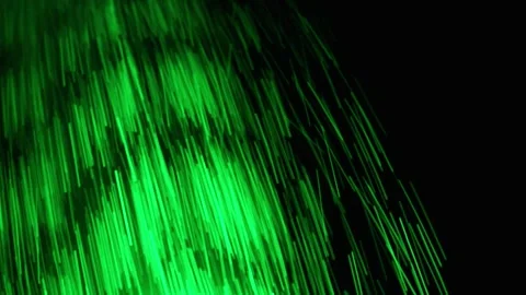 Abstract Color Shift Light Trails. Futuristic Video Stock Footage 304473816