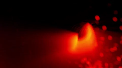 Abstract Color Shift Light Trails. Futuristic Video Stock Footage 304474054