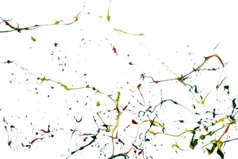 Abstract color splash Stock Illustration