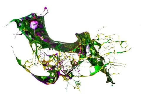 Abstract color splash Stock Illustration