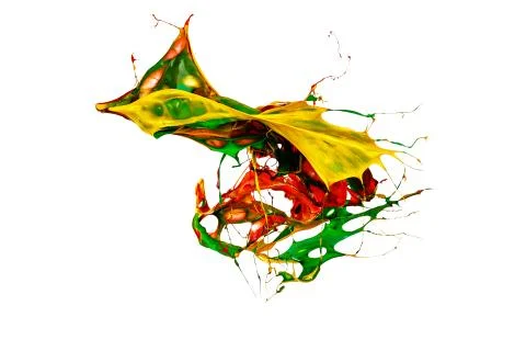Abstract color splash Stock Illustration