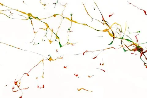 Abstract color splash Stock Illustration