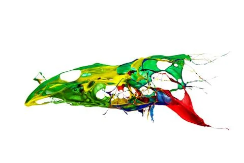 Abstract color splash Stock Illustration