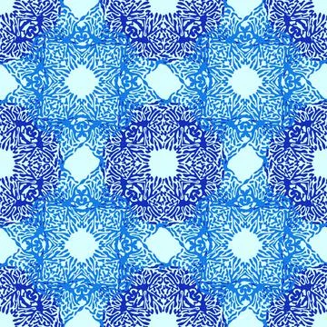 Abstract color splash, seamless pattern. Spray paint on a dark background Stock Illustration