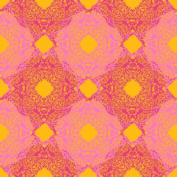 Abstract color splash, seamless pattern. Spray paint on a dark background Illustrazione stock