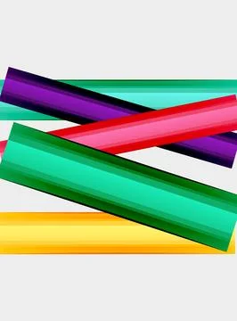 Abstract color straight lines vector background Stock Illustration