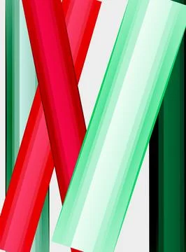 Abstract color straight lines vector background Stock Illustration