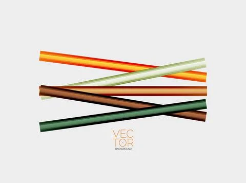Abstract color straight lines vector background 스톡 일러스트
