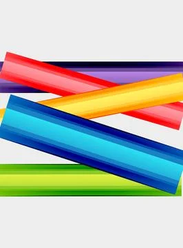 Abstract color straight lines vector background Stock Illustration