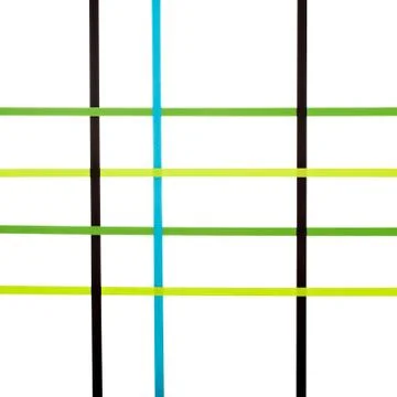 Abstract Color Stripes Stock Illustration