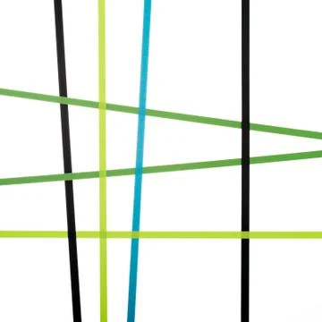 Abstract Color Stripes Illustrazione stock