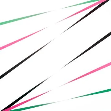 Abstract Color Stripes Stock Illustration