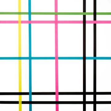 Abstract Color Stripes Stock Illustration