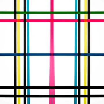 Abstract Color Stripes 스톡 일러스트