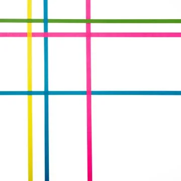 Abstract Color Stripes Stock Illustration