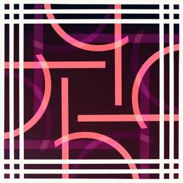 Abstract Color Stripes 스톡 일러스트