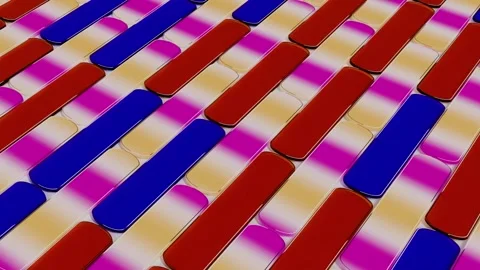 Abstract Color Strips Animation Stock Footage 340342279