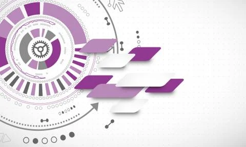 Abstract color technology background/computer technology business background 스톡 일러스트