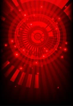 Abstract color technology background/computer technology business background Stock Illustration