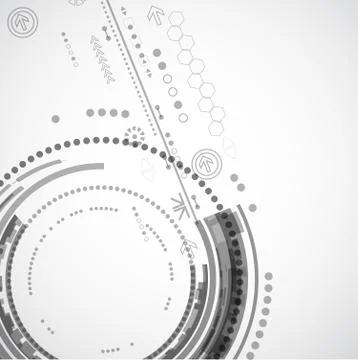 Abstract color technology background/computer technology business background Stock Illustration