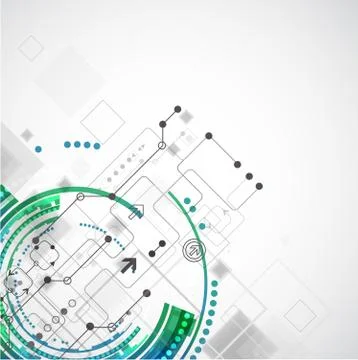 Abstract color technology computer business background 스톡 일러스트