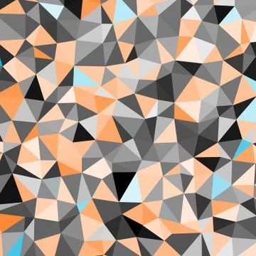 Abstract color triangle background Illustrazione stock
