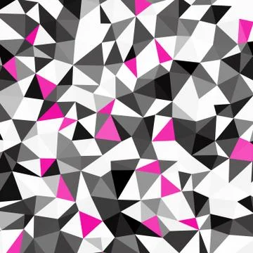 Abstract color triangle background. Vector illustration Stock Illustration