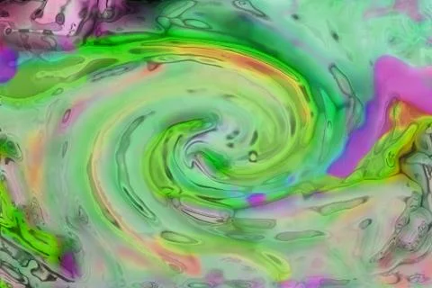 Abstract color twirl background Stock Illustration